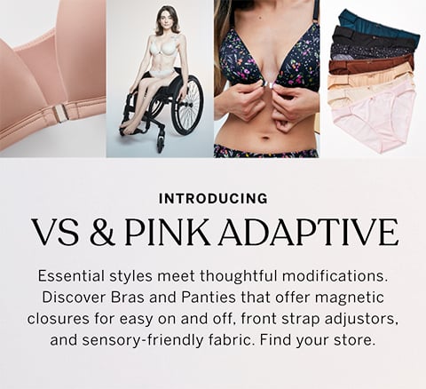 Victoria's Secret and Pink Launch Adaptive Underwear, Bras