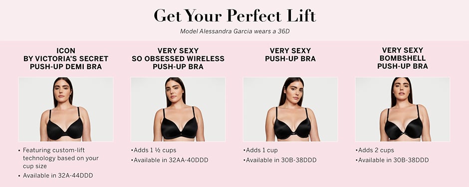 Victoria's Secret bra size 32D bra  Bra sizes, Victoria's secret, 32d bra