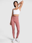 haxmnou women's casual soft leggings â€“ love heart printed stretchy comfy  peach skin lounge yoga pants pink xxl 
