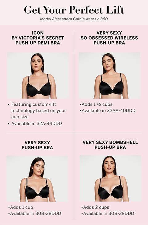 Buy Icon by Victoria's Secret Push-Up Demi Bra - Order Bras online