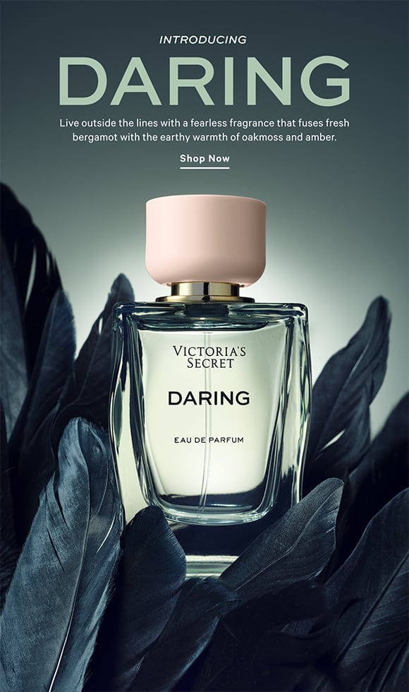 Introducting Darling. Live outside the lines with a fearless fragrance that fuses fresh bergamot with the earthy warmth of oakmoss and amber. Shop Now.