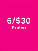 Shop 6/$30 Panties