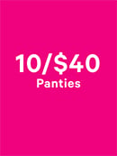 Shop 10/$40 Panties