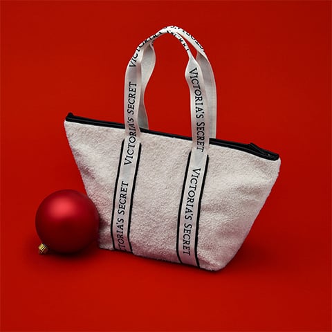 Victoria's Secret PINK - Totes awesome! Get this Bling Tote FREE with a $65  PINK purchase in stores and online tomorrow!