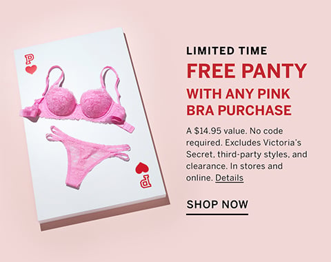 1) Victoria's Secret Pink Iron-on Panty Patches DOG LIP CUPCAKE