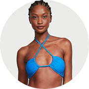  Sunsets Taylor Bralette Swim Top, Seaside Aqua, 40F/38G/36H :  Clothing, Shoes & Jewelry