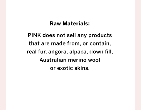 How PINK Takes Action To Improve Our Environmental Impact