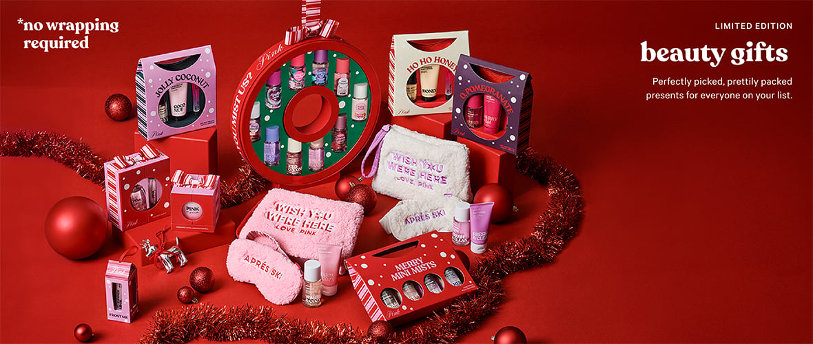 Limited Edition. Beauty Gifts. Perfectly picked, perfectly packed gift for everyone on your list. No wrapping required.