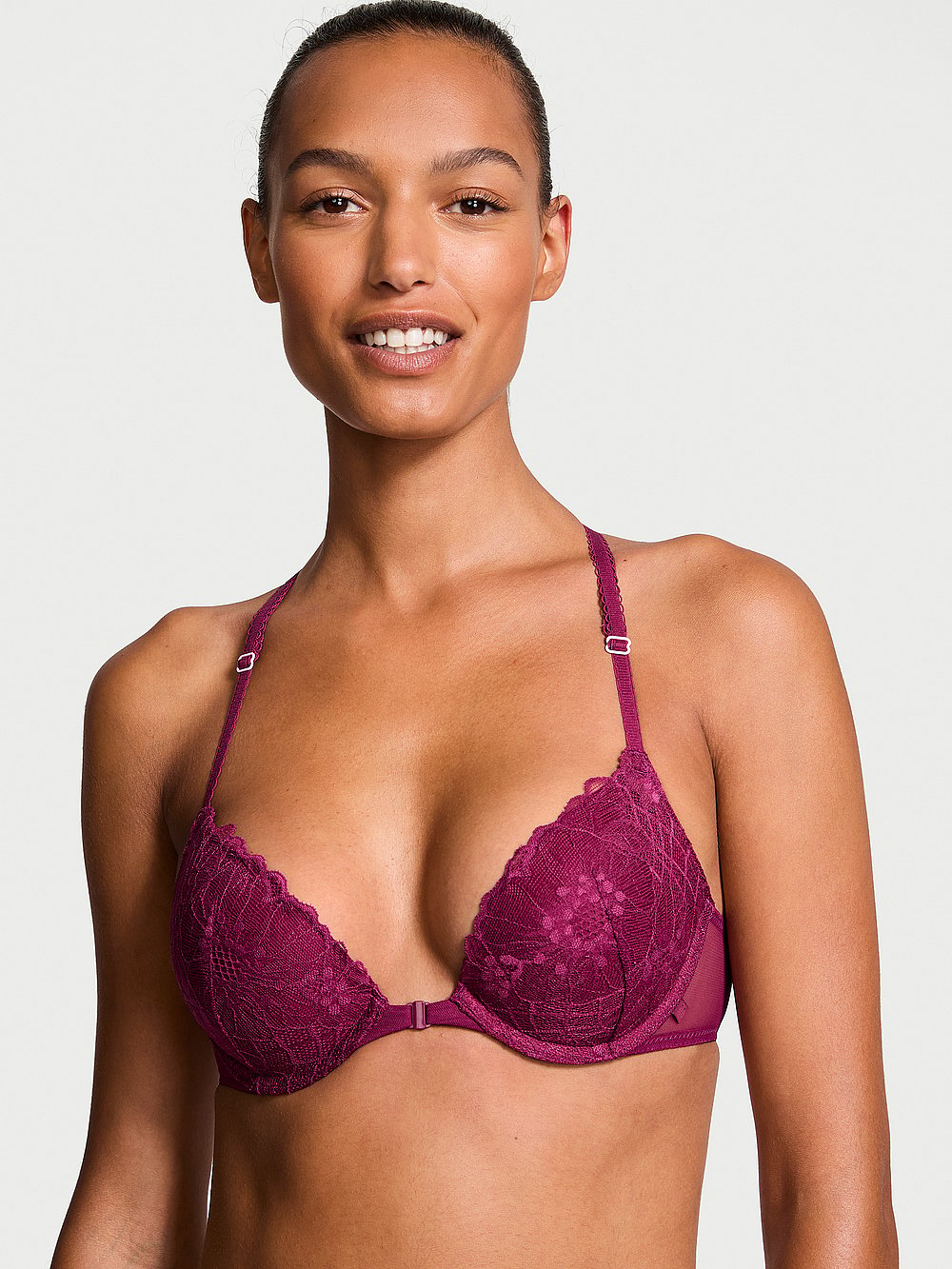 Sexy Tee Posey Lace Push-Up Bra - Order Bras online 5000000067 - Victoria's Secret US