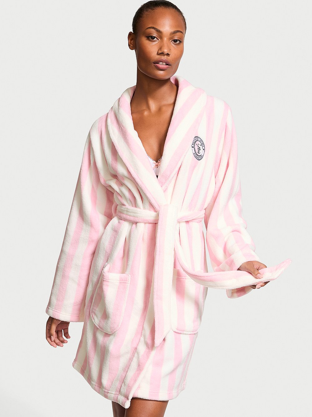 Buy Short Cozy Robe - Order Robes online 5000008347 - Victoria's Secret US