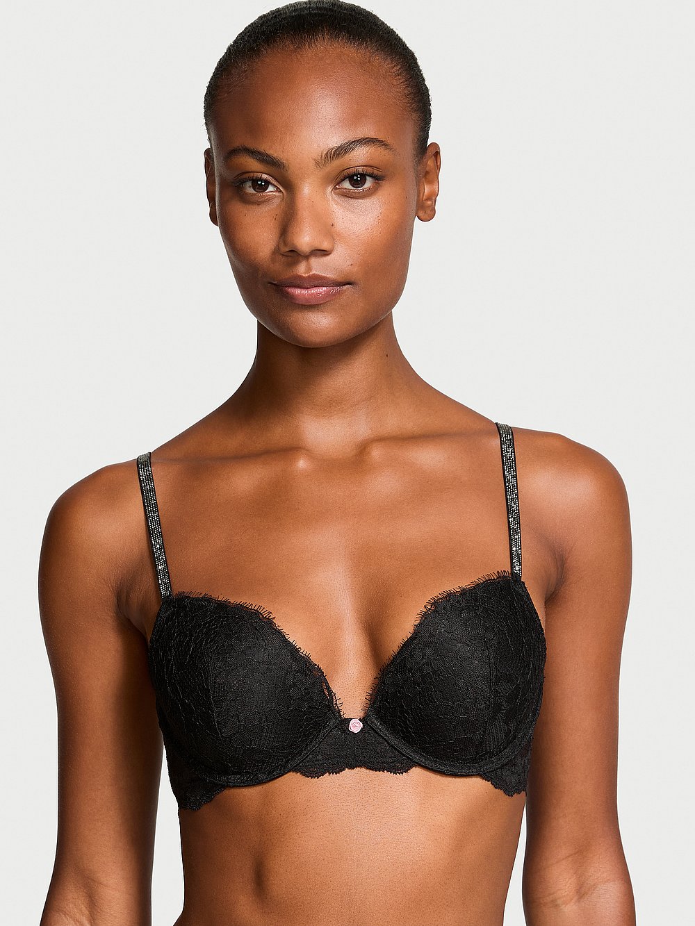 Twinkle Strap Lace Push-Up Bra