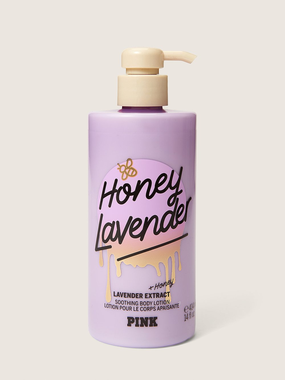 Honey Lavender Soothing Body Lotion with Pure Honey and Lavender Extract