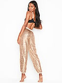 victoria secret sequin joggers