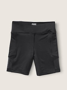 pink brand biker shorts