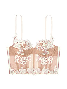 dream angels lightly lined long line bustier