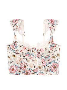 victoria secret unlined bra top coconut white