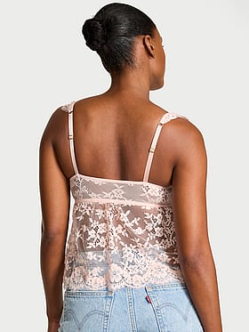 Wicked Unlined Lace Flyaway Bra Top