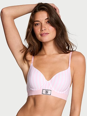 Shine Patch Lightly Lined Full-Coverage Bra