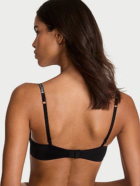 Bombshell Add-2-Cups Sparkle Crystal Shine Strap Push-Up Bra