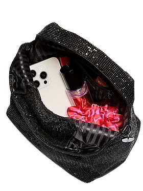 Diamanté Shine Slouchy Mini Bag