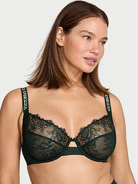 Fabulous by Victoria's Secret Shine Strap Lace Unlined Full-Cup Bra