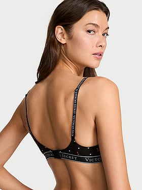 Lightly Lined Full-Coverage Cotton Bra