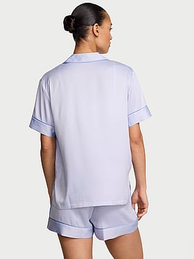 Signature Satin Short Pajama Set
