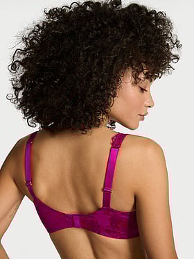 The Fabulous by Victoria's Secret Rose Lace Unlined Full-Cup Bra