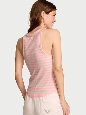 VS Iconic Rib Racerback Tank Top