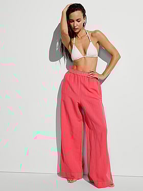 Beachwear Linen Pants