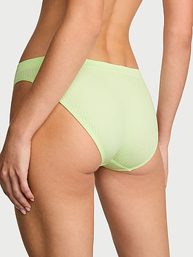 Seamless Sheer Rib Bikini Panty