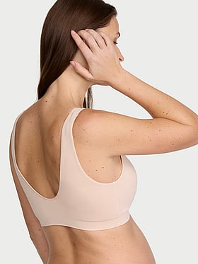 Seamless Plunge Pumping Bra