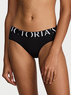 Exploded Logo Cotton Hiphugger Panty