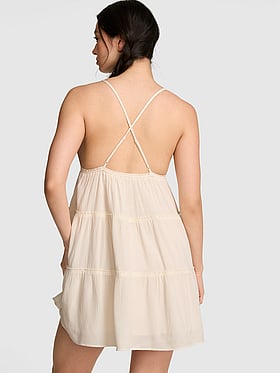 Flirt Alert Tiered Mini Dress