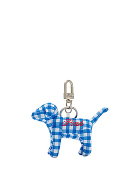 PINK Micro Dog™ Keychain Charm