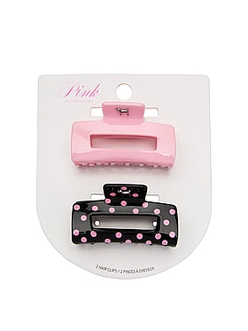 2-Pack Hair Claw Clip Set
