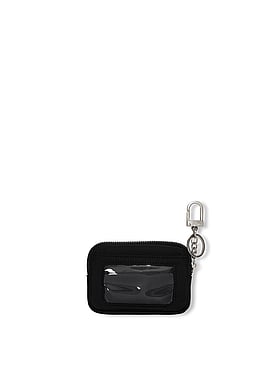 Zip Card Holder Keychain