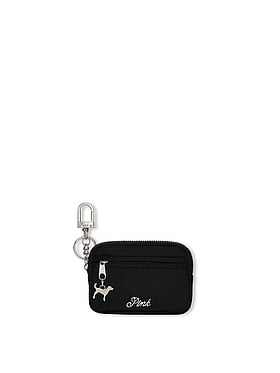 Zip Card Holder Keychain