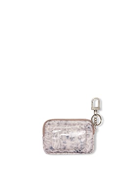 Zip Card Holder Keychain