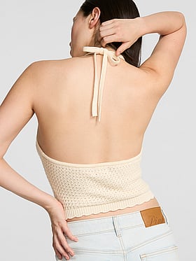 Crochet Halter Tank Top