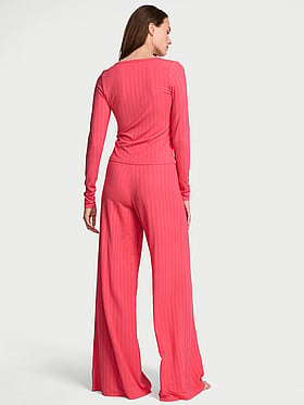 SoSoft™ Modal Ultra-Fine Henley Top & Pant Set