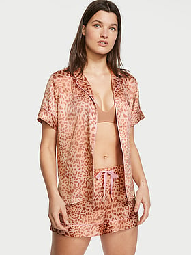 victoria secret satin pajamas sale