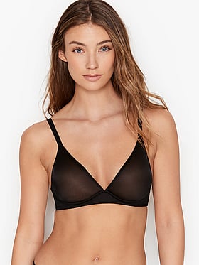 black bralette victoria's secret