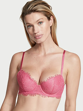 lace demi bra victoria's secret