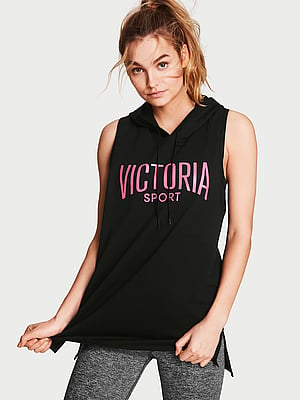 victoria secret sleeveless hoodie