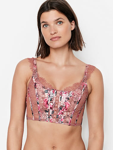 corset victoria secret floral