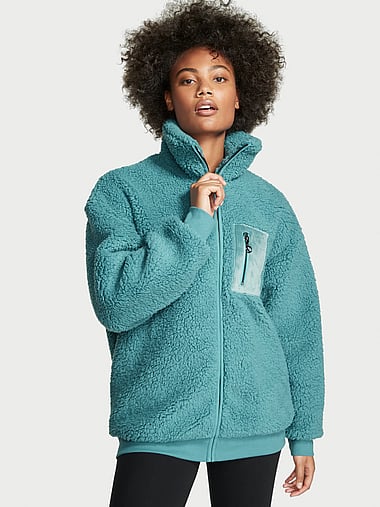 victoria secret fleece jacket