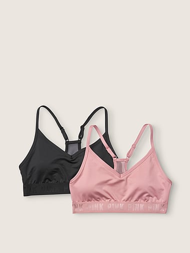 pink sport bras