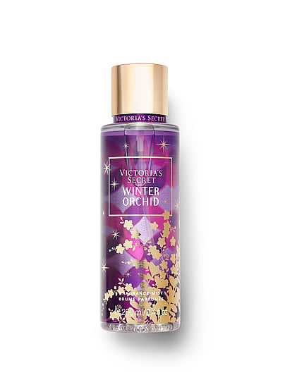 Victoria's Secret new Scents of Holiday Fragrance Mists, Winter Orchid, offModelFront, 1 of 2