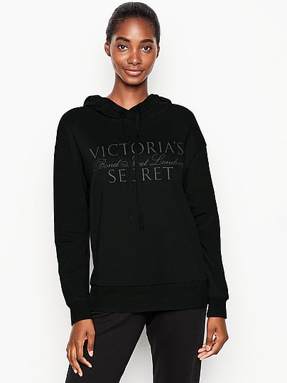 victoria secret black hoodie